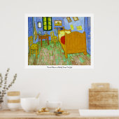 Vincent's Bedroom in Arles by Vincent Van Gogh Poster (Keuken)