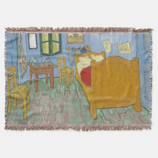 Vincent's Bedroom in Arles door Vincent van Gogh Deken (Voorkant)