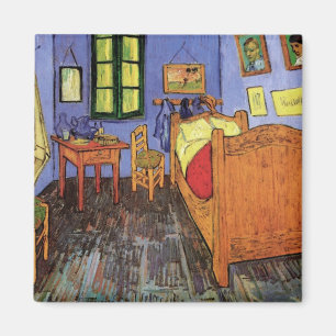 Vincent's Bedroom in Arles door Vincent van Gogh Magneet