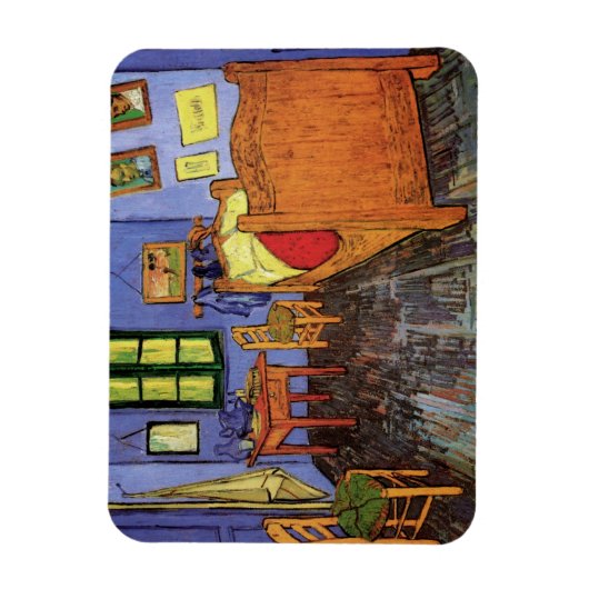 Vincent's Bedroom in Arles door Vincent van Gogh Magneet (Verticaal)