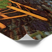 Vincent's Bedroom in Arles door Vincent van Gogh Poster (Hoek)