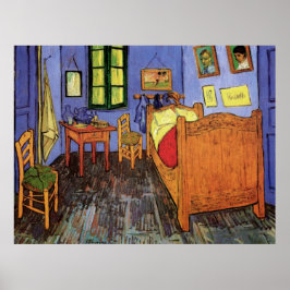 Vincent's Bedroom in Arles door Vincent van Gogh Poster
