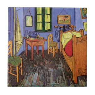 Vincent's Bedroom in Arles door Vincent van Gogh Tegeltje