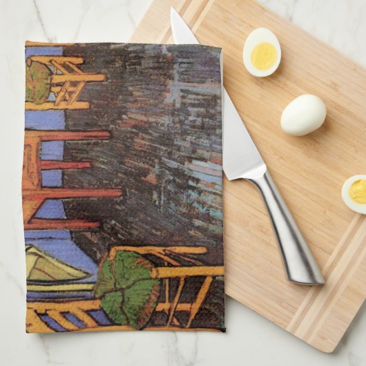 Vincent's Bedroom in Arles door Vincent van Gogh Theedoek (Quarter Fold)