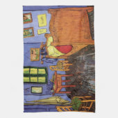 Vincent's Bedroom in Arles door Vincent van Gogh Theedoek (Verticaal)