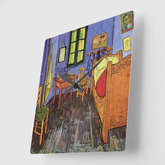 Vincent's Bedroom in Arles door Vincent van Gogh Vierkante Klok (Hoek)