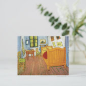Vincent's Bedroom in Arles van Van Gogh Briefkaart (Staand voorkant)