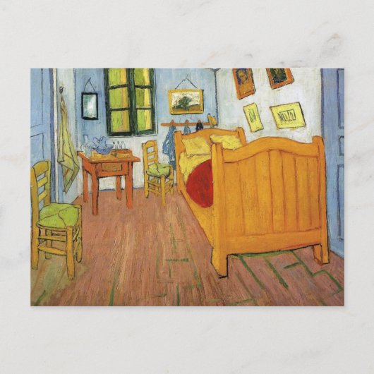 Vincent's Bedroom in Arles van Van Gogh Briefkaart (Voorkant)