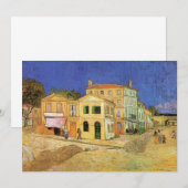 Vincent's House in Arles door Vincent van Gogh (Voorkant / Achterkant)
