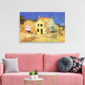 Vincent's House in Arles door Vincent van Gogh Canvas Afdruk (Insitu (Woonkamer))