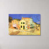 Vincent's House in Arles door Vincent van Gogh Canvas Afdruk (Voorkant)