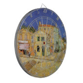 Vincent's House in Arles door Vincent van Gogh Dartbord (Voorkant Links)