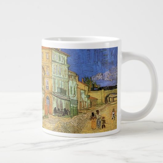Vincent's House in Arles door Vincent van Gogh Grote Koffiekop (Rechts)