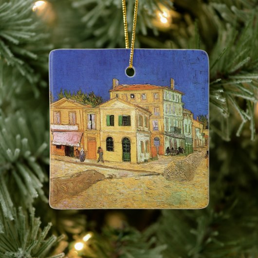 Vincent's House in Arles door Vincent van Gogh Keramisch Ornament (Boom)
