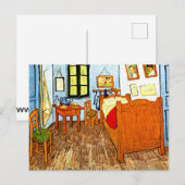 Vincent's slaapkamer briefkaart (Voorkant / Achterkant)