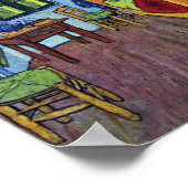 Vincent's slaapkamer in Arles door Vincent van Gog Poster (Hoek)