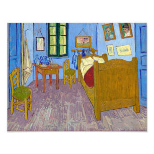 Vincent's Slaapkamer in Arles   Van Gogh   Foto Afdruk