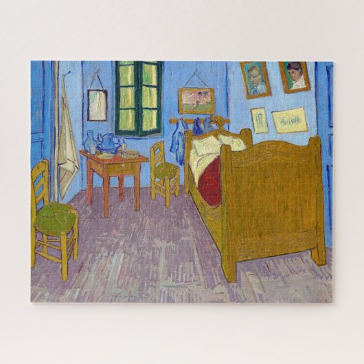 Vincent's Slaapkamer in Arles | Van Gogh | Legpuzzel (Horizontaal)