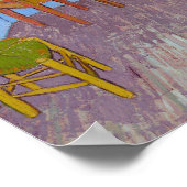 Vincent's Slaapkamer in Arles | Van Gogh | Poster (Hoek)