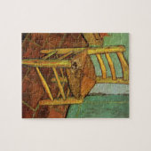 Vincent's stoel met zijn pijp van Vincent van Gogh Legpuzzel (Horizontaal)