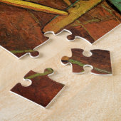 Vincent's stoel met zijn pijp van Vincent van Gogh Legpuzzel (Zijkant)