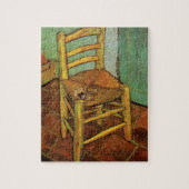 Vincent's stoel met zijn pijp van Vincent van Gogh Legpuzzel (Verticaal)