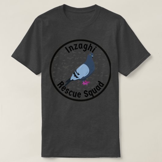 Vincenzo Inzaghi Rescue Squad KDrama Pigeon T-shirt (Design voorkant)