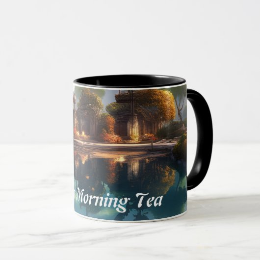 Vince's Morning Tea Gepersonaliseerd  Mok (Voorkant rechts)