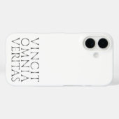 VINCIT OMNIA VERITAS Case-Mate iPhone CASE (Achterkant (horizontaal))
