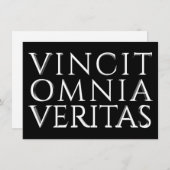 VINCIT OMNIA VERITAS - Licht (Voorkant / Achterkant)
