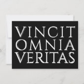 VINCIT OMNIA VERITAS - Licht (Voorkant)