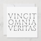 VINCIT OMNIA VERITAS - Licht (Voorkant)