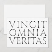 VINCIT OMNIA VERITAS - Licht (Voorkant / Achterkant)