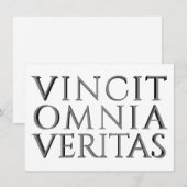 VINCIT OMNIA VERITAS - Licht (Voorkant / Achterkant)
