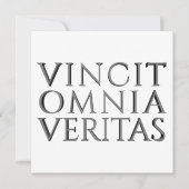 VINCIT OMNIA VERITAS - Licht (Voorkant)