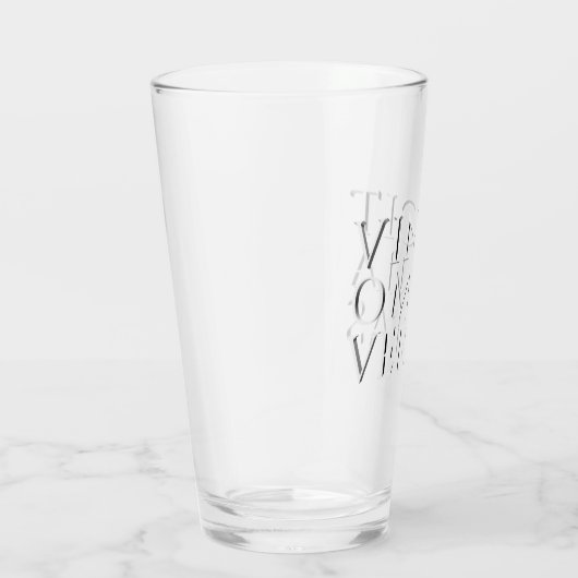 VINCIT OMNIA VERITAS - Licht glas (Rechts)