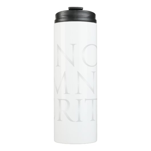 VINCIT OMNIA VERITAS - Licht Thermisch Bekerglas Thermosbeker (Voorkant)
