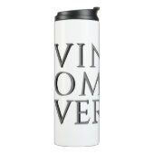 VINCIT OMNIA VERITAS - Licht Thermisch Bekerglas Thermosbeker (Gedraaid links)