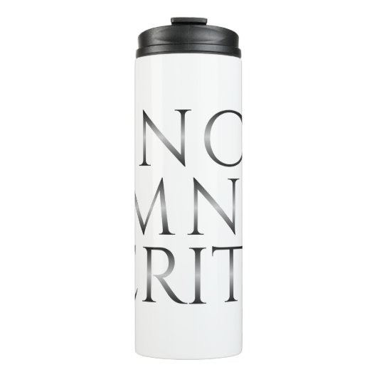 VINCIT OMNIA VERITAS - Licht Thermosbeker (Voorkant)