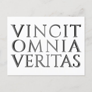 VINCIT OMNIA VERITAS - Light Holiday Briefkaart