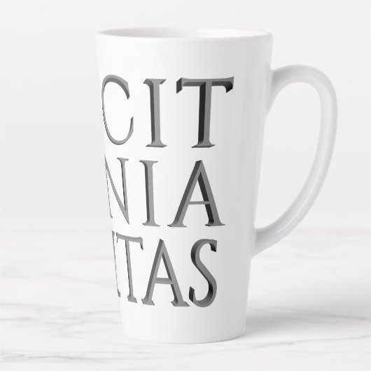 VINCIT OMNIA VERITAS - Light Latte Mok (Rechts)