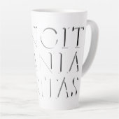 VINCIT OMNIA VERITAS - Light Latte Mok (Rechterhoek)