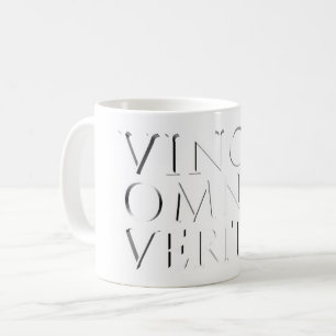 VINCIT OMNIA VERITAS - Mok met lichte koffie