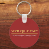 Vincit Qui Se Vincit Sleutelhanger (Voorkant)