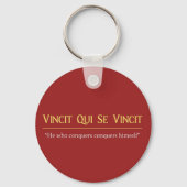 Vincit Qui Se Vincit Sleutelhanger (Achterkant)