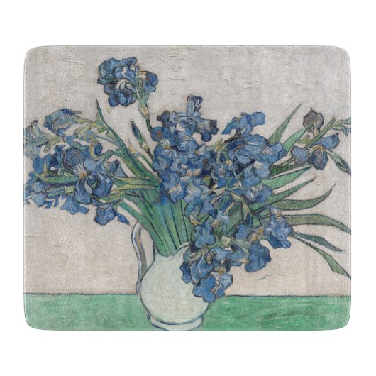 Vincnet Van Gogh Irises Snijplank (Voorkant)