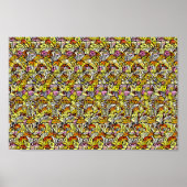 Vind 5 verschillen - Verborgen 3D-afdrukken Poster (Voorkant)