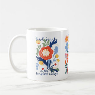Vind Beauty Floral Mok