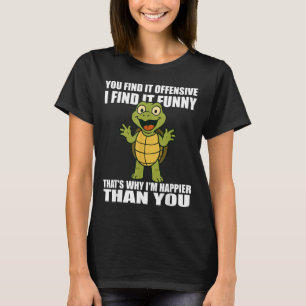 Vind beledigend Grappig Volwassenen Humor Quote T-shirt