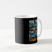Vind beledigend, vind grappig - Humor Sarcasme Koffiemok (Voorkant rechts)